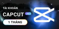 Tài khoản Capcut Pro 1 tháng