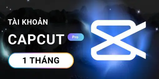 Tài khoản Capcut Pro 1 tháng