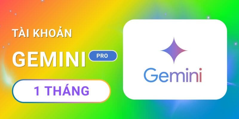 Google AI Gemini Pro 1 tháng