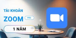 Zoom Pro 1 năm – Tài khoản, họp không giới hạn thời gian