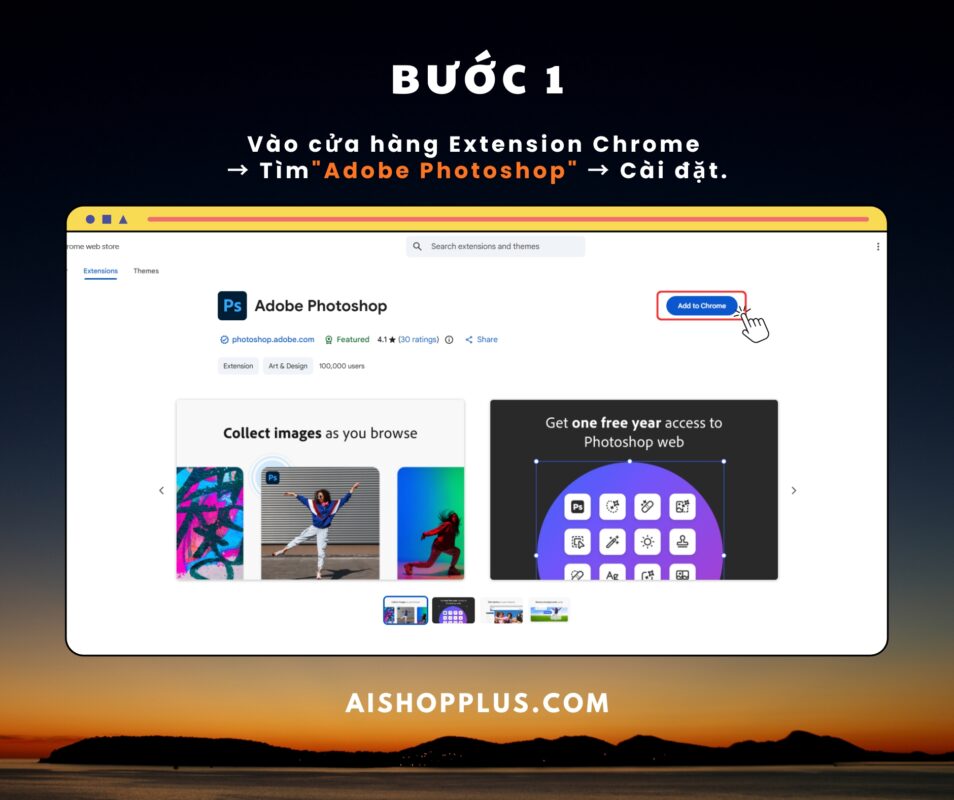 Photoshop Web miễn phí 12 tháng