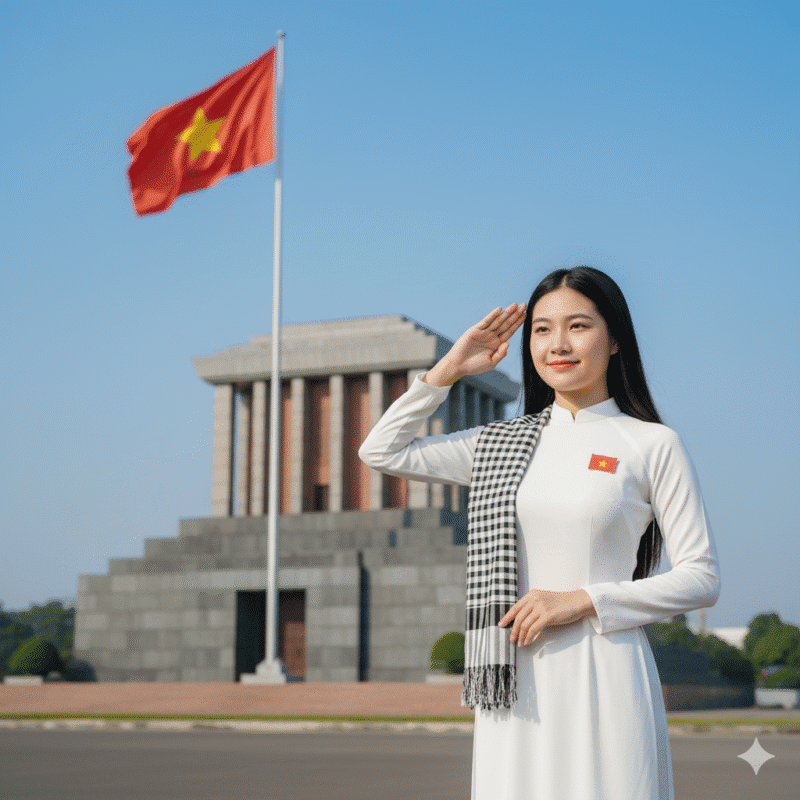 Prompt tạo ảnh áo dài: gợi nét duyên Việt cho nàng 6 Prompt tạo ảnh áo dài