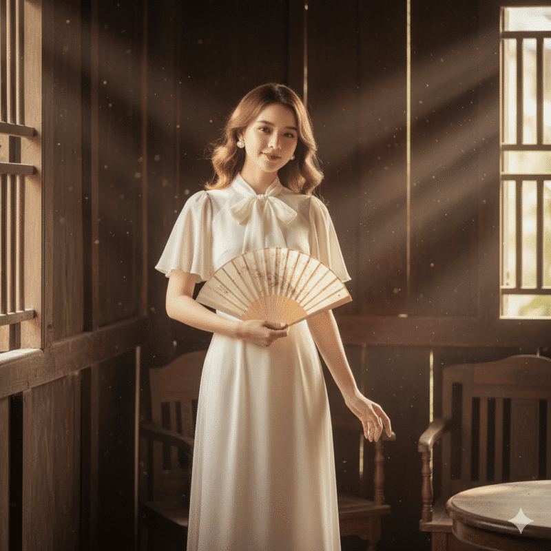 Prompt tạo ảnh áo dài: gợi nét duyên Việt cho nàng 5 Prompt tạo ảnh áo dài